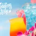 3 vibrant colored tropical wedding cocktails.
